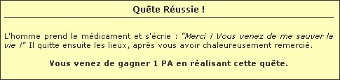 Qu&ecirc;te R&eacute;alis&eacute;e