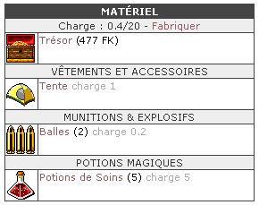 Mat&eacute;riel sur Vous