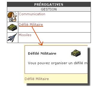D&eacute;fil&eacute; Militaire